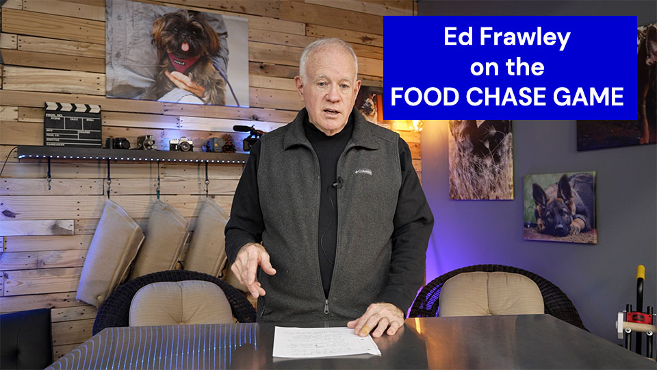 Ed Frawley on the FOOD CHASE GAME