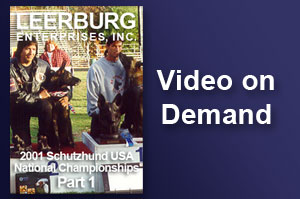 2001 Schutzhund USA National Championships - Part 1