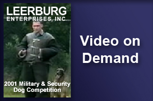 2001 Military & Security Dog Competition
