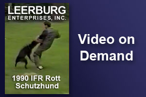 1990 IFR Rott Schutzhund - Part 1