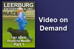 1991 ADRK Deutsche Meister - Part 1