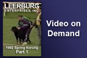 1992 Spring Korung - Part 1