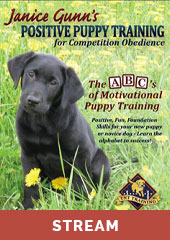Positive Puppy Training with Janice Gunn