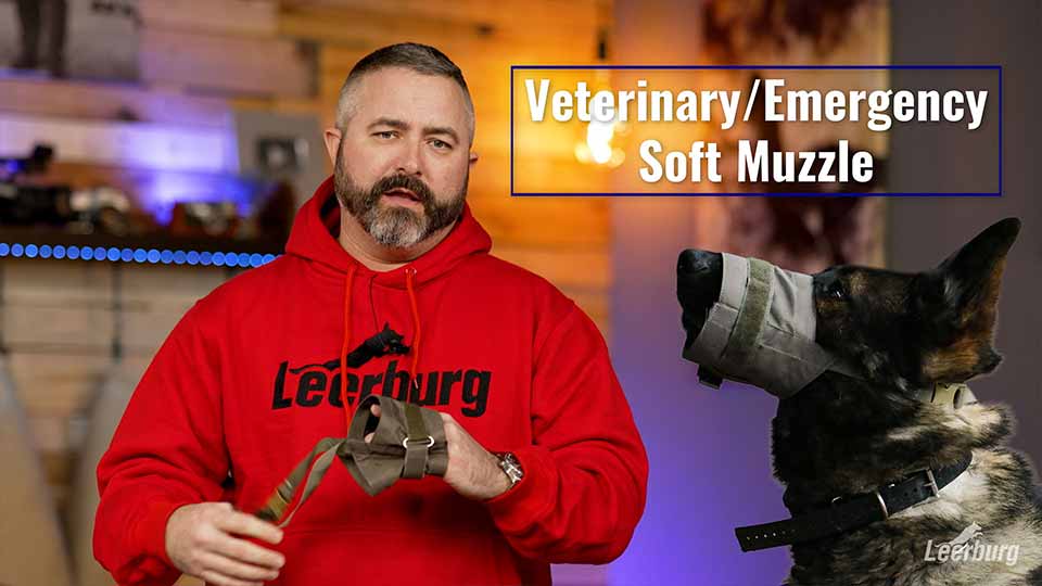 Leerburgs New Emergency Soft Muzzle