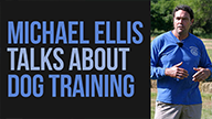 Michael Ellis Talks About Dog Training