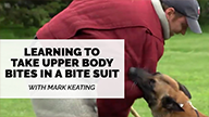 Mark Keating on Learning How to Take Upper Body Bites in a Bite Suit