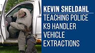 Kevin Sheldahl Teaching Police K9 Handler Vehicle Extractions