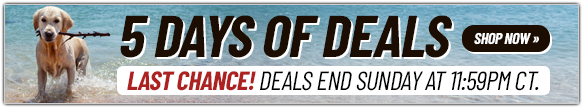 5 Days of Deals - Last chance! Ends Sunday!