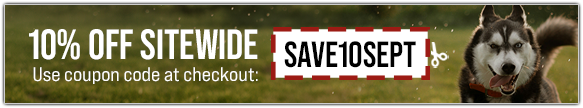 Get 10% Off Everything - Use coupon code SAVE10SEPT
