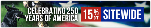 Celebrating 250 Years of America - 15% Off Sitewide