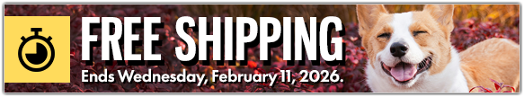 Pre-Valentine's Deal: Free Shipping Until February 11
