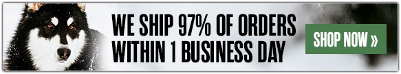 97% Of Our Orders Ship Within 1 Business Day