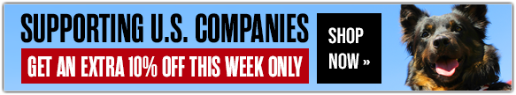 Extra 10% Off Products from  U.S. Companies