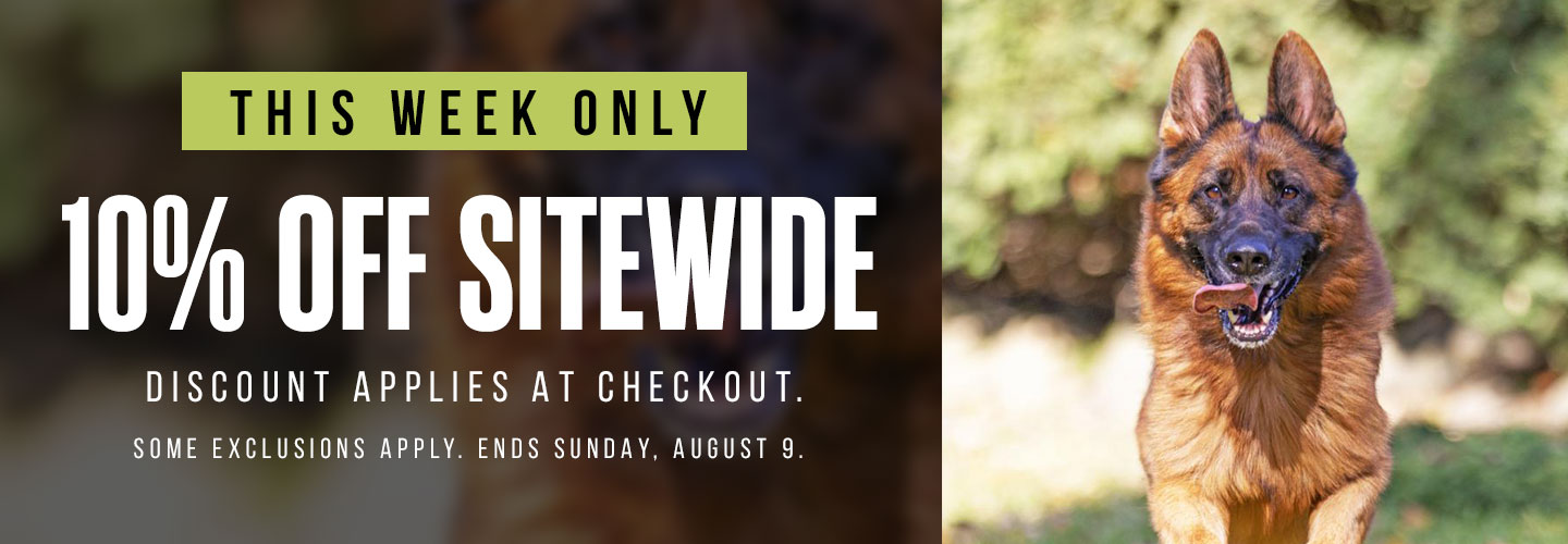 10% Off Sitewide Until Sunday, August 9