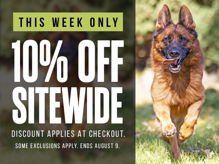10% Off Sitewide Until Sunday, August 9