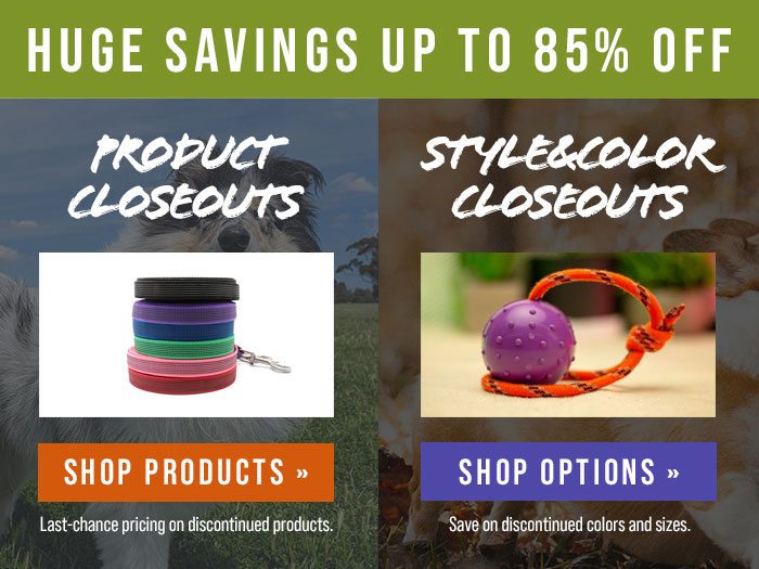 Shop Our Closeout Sales at Leerburg