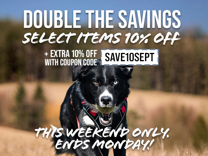 Double the Savings: 10% Off Select Items + Extra 10% with Coupon