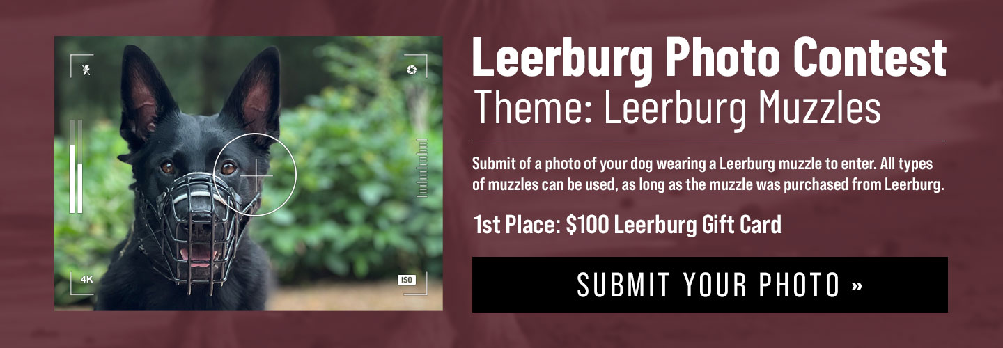 2026 Photo Contest: Leerburg Muzzles
