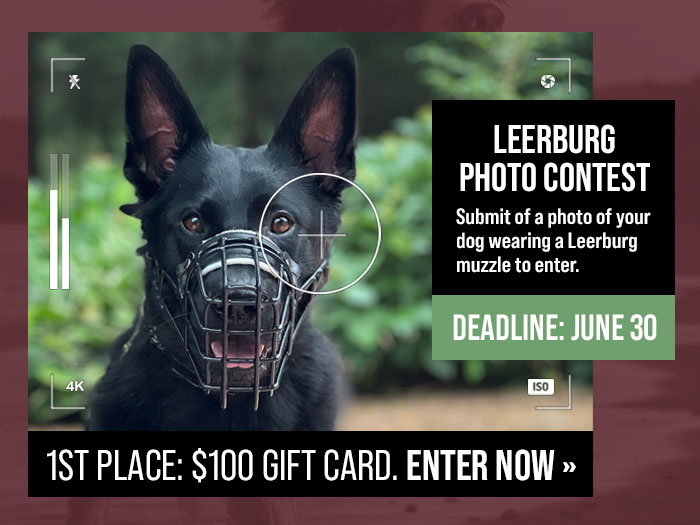 2026 Photo Contest: Leerburg Muzzles