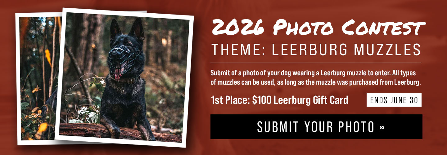 2026 Photo Contest: Leerburg Muzzles