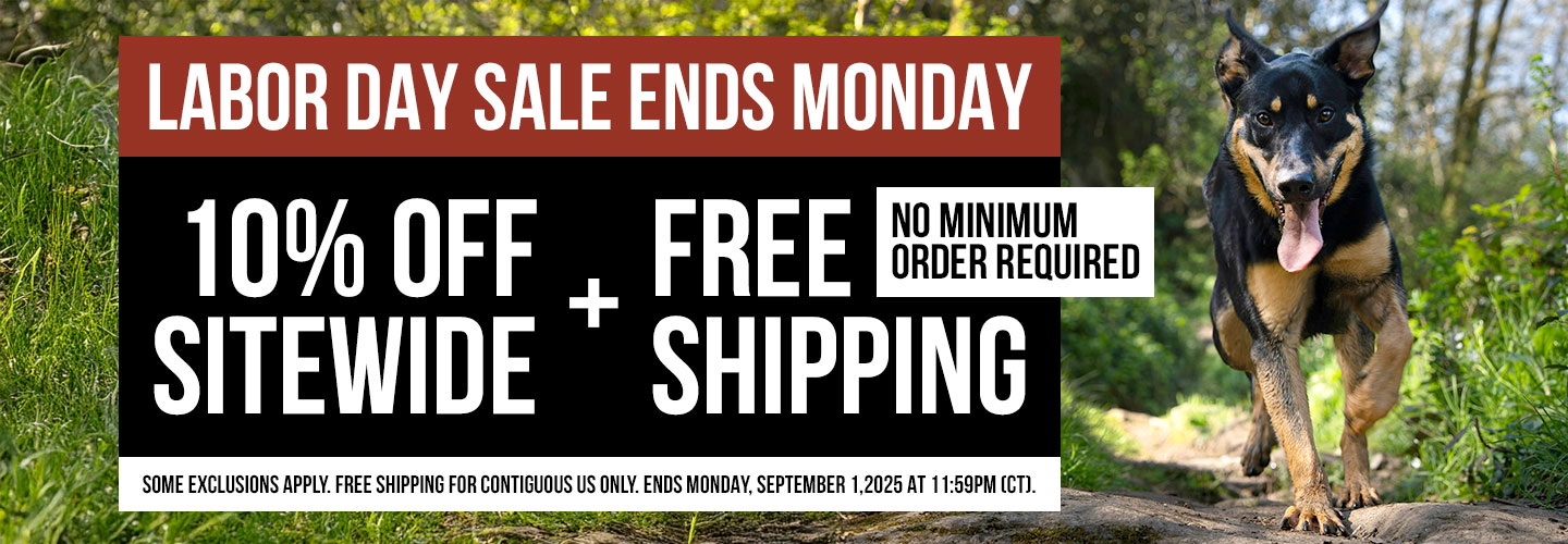 Labor Day Sale: 10% Off Sitewide + Free Shipping