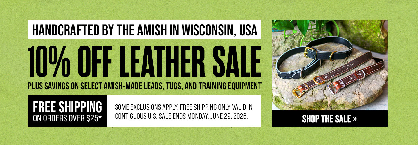 10% Off Leather Items and More Amish-Made Items