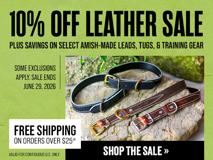 10% Off Leather Items and More Amish-Made Items