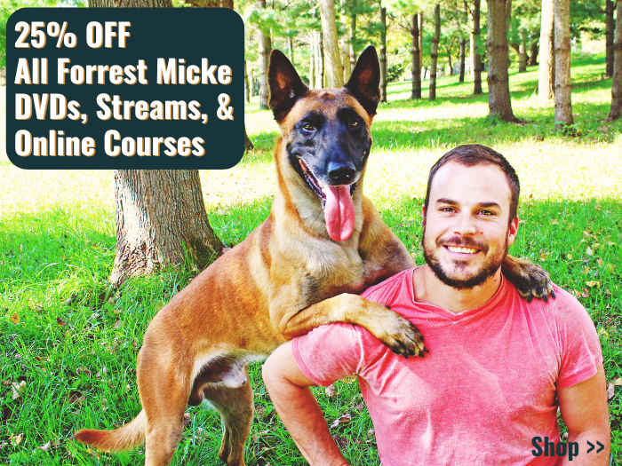 25% off all Forrest Micke DVDs, Streams, & Online Courses